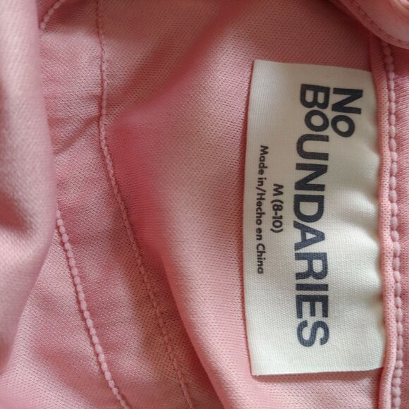 Y2k Womens Empire Cottage Fairy Asymmetrical Mid Dress Pink M - Picture 15 of 16